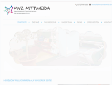 Tablet Screenshot of mvz-mittweida.net